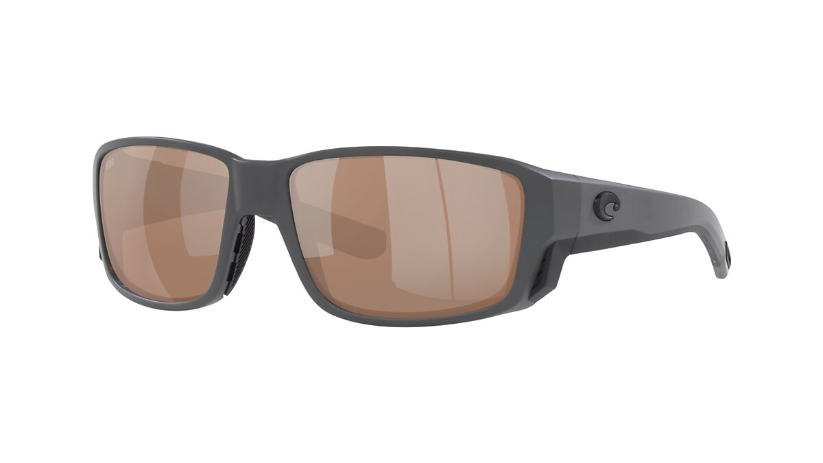 Tuna Alley PRO Polarized Sunglasses in Copper Silver Mirror 
