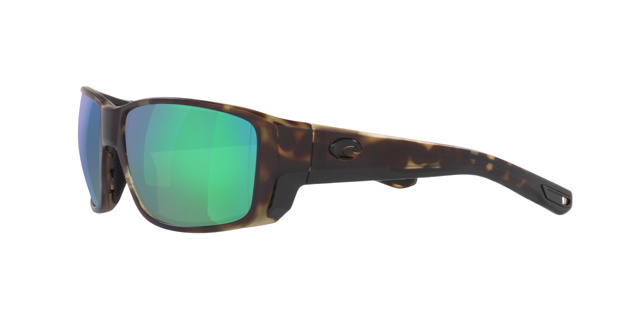 Costa Tuna Alley Omni Fit Sunglasses Tortoise Frame Global Fit Green Mirror Pro-Motion Distributing Direct TA10GFOGMP