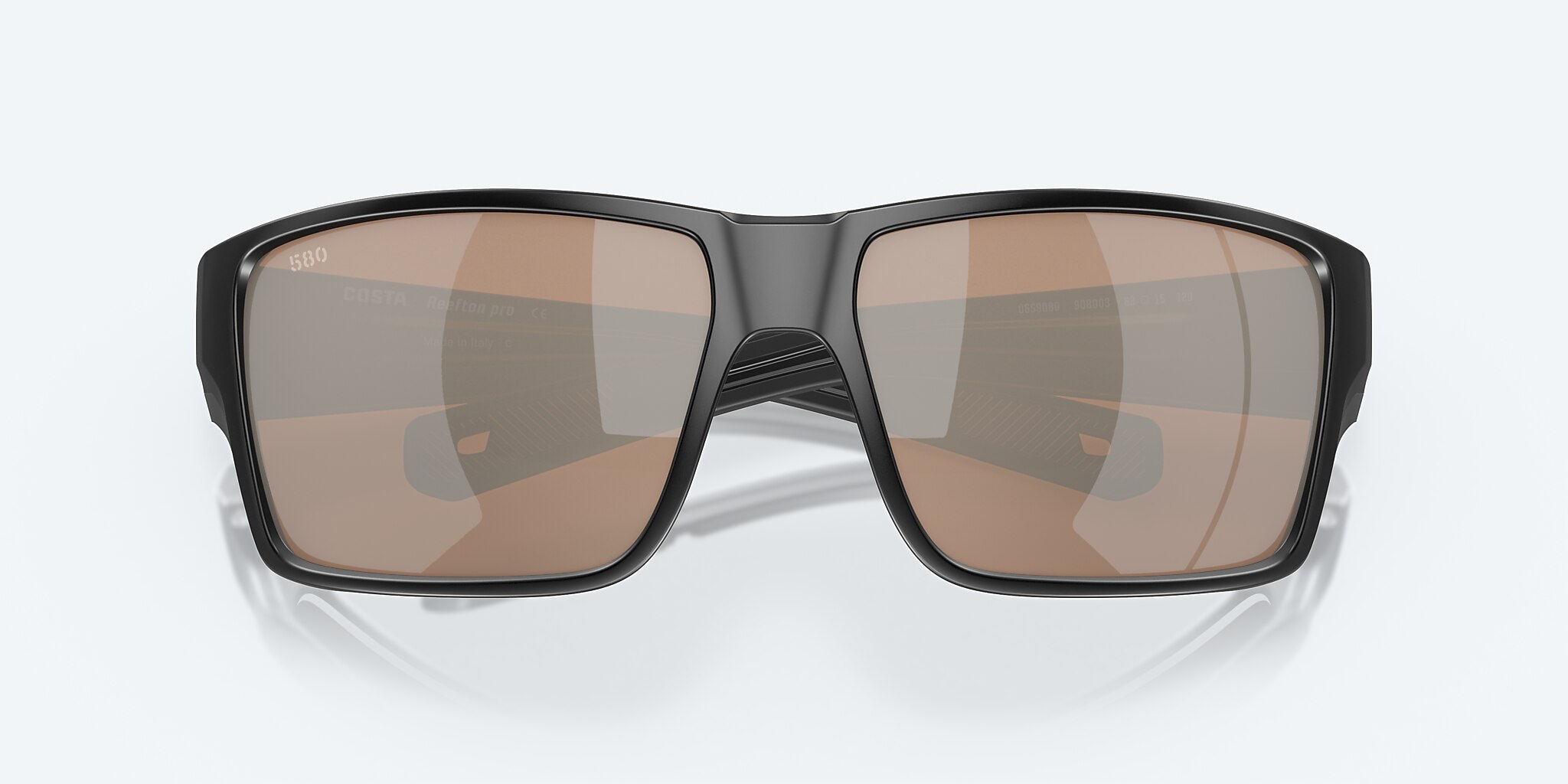 Costa Silver Mirror Copper Sunglasses | Del Mar® Reefton PRO in Polarized