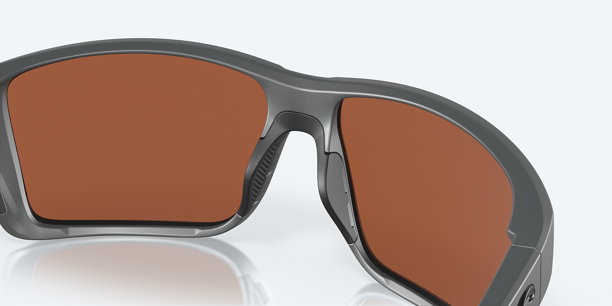 Costa Del Mar Reefton Pro Sunglasses - Gray / Green Mirror 580G
