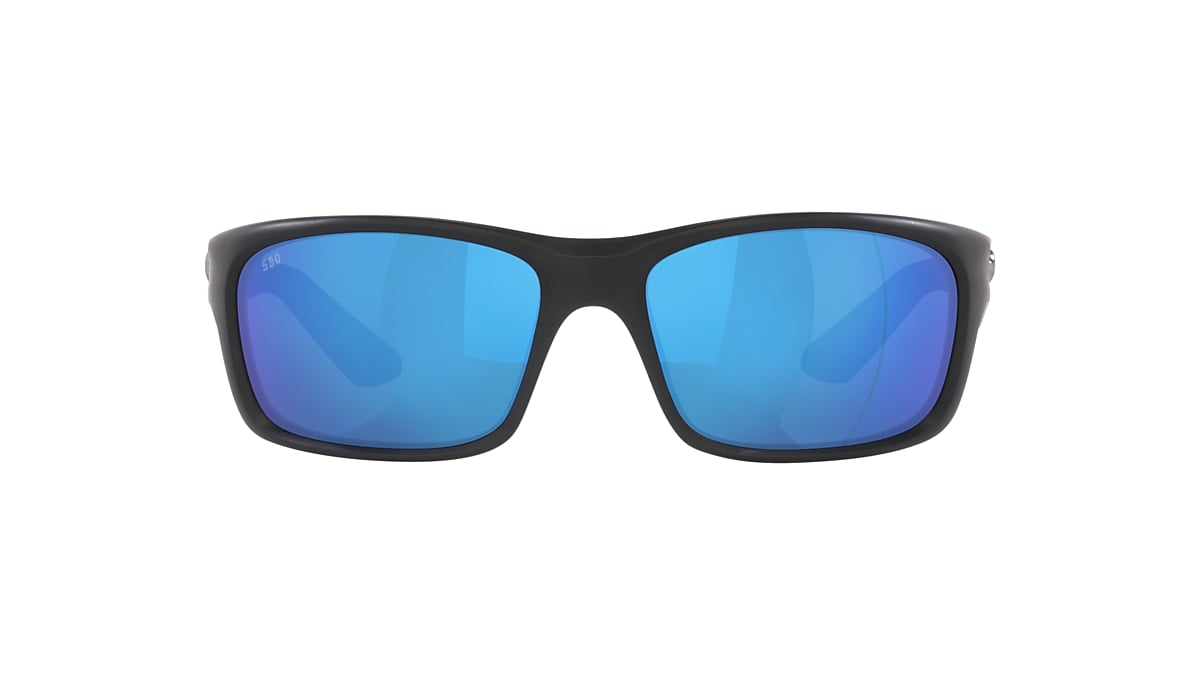 Costa Jose Pro Sunglasses Matte Black / Blue Mirror / 580G