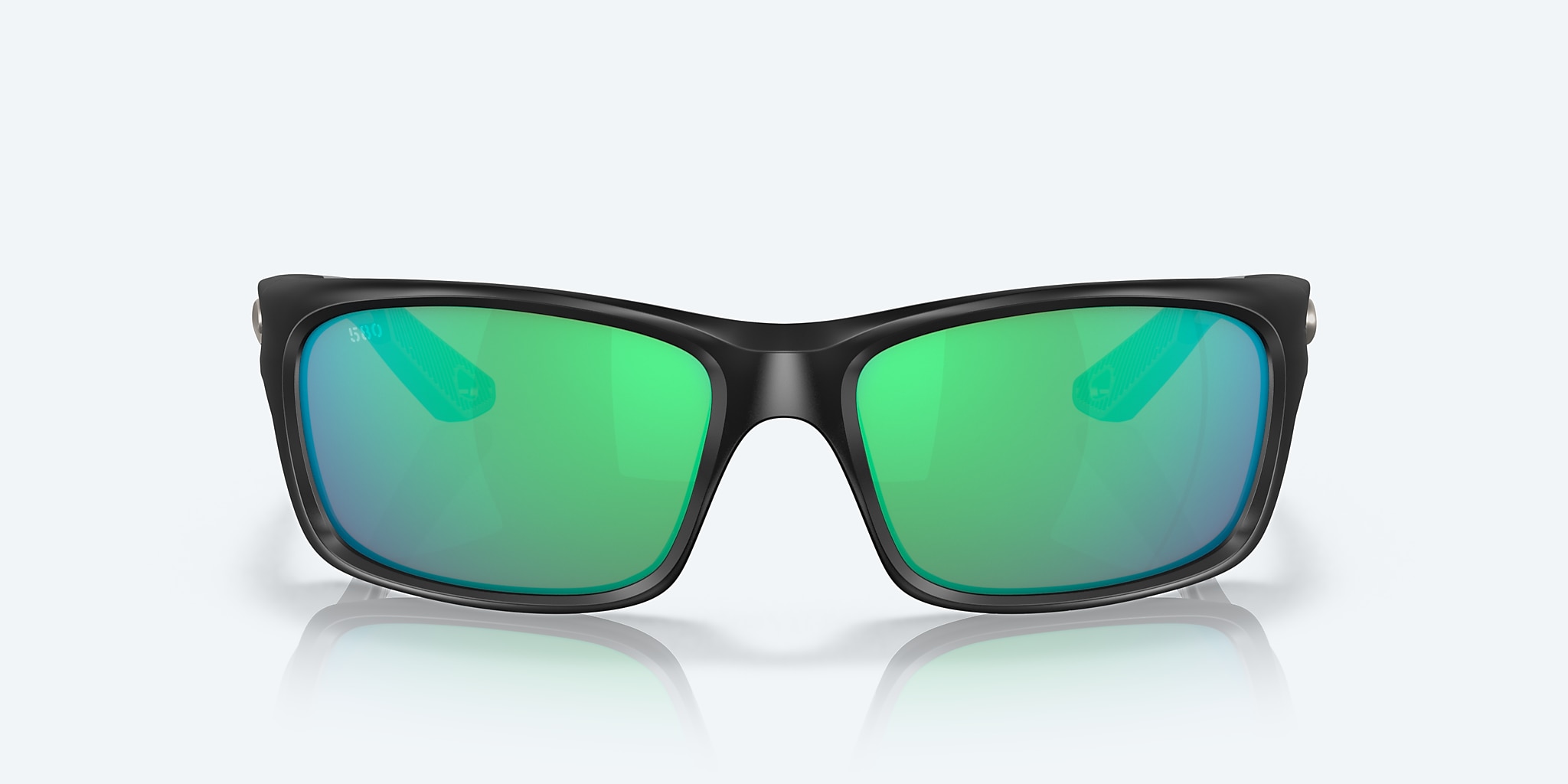 Jose Polarized Sunglasses in Green Mirror