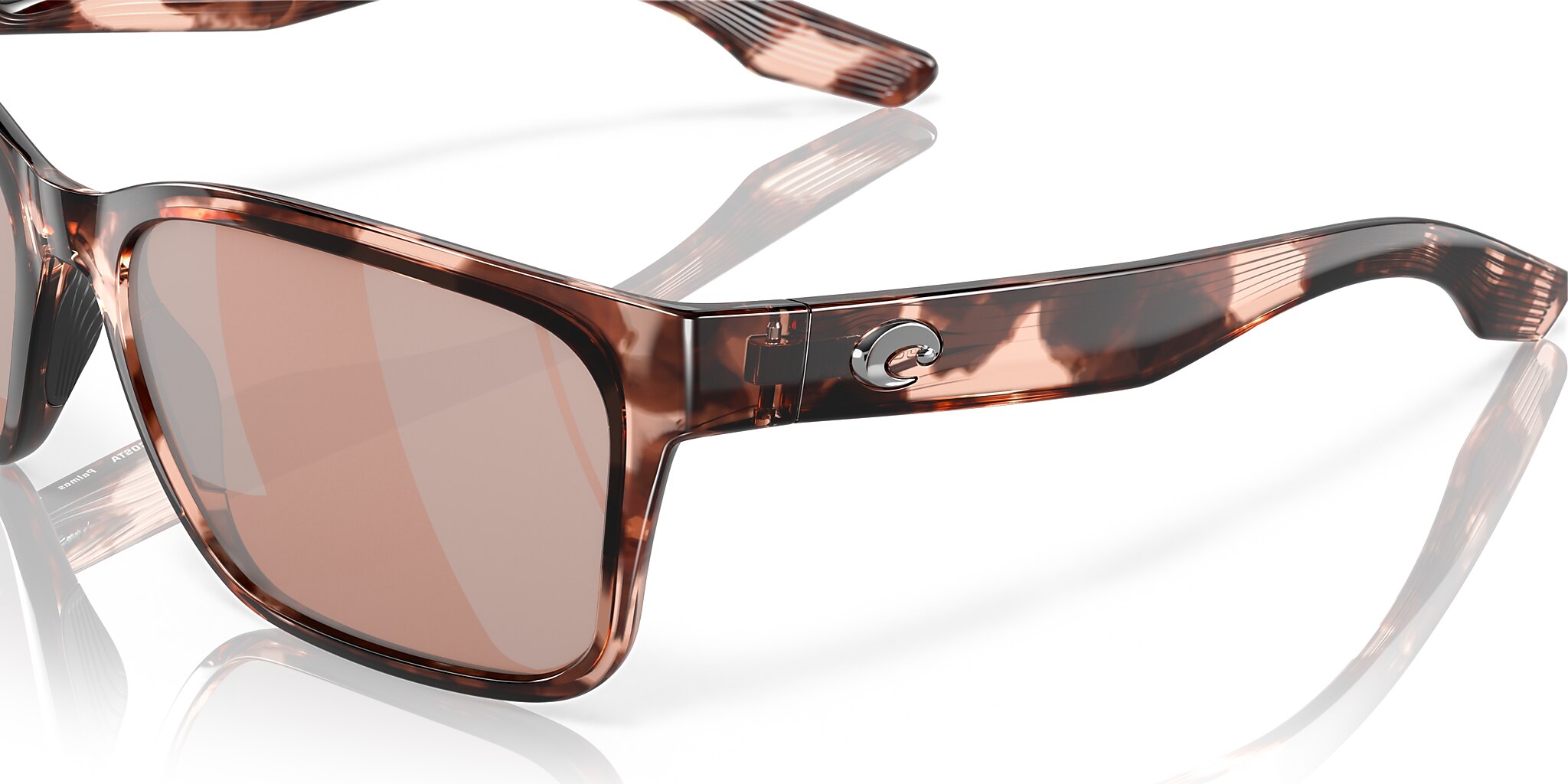 Palmas Polarized Sunglasses in Copper Silver Mirror | Costa Del Mar®