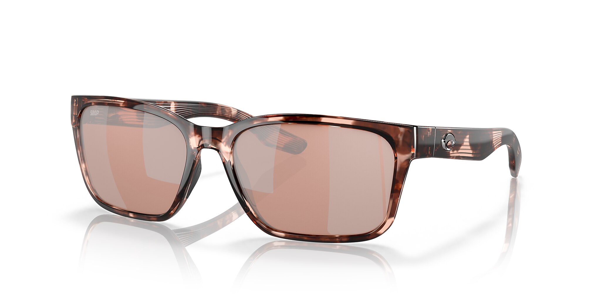 Palmas Polarized Sunglasses in Copper Silver Mirror | Costa Del Mar®