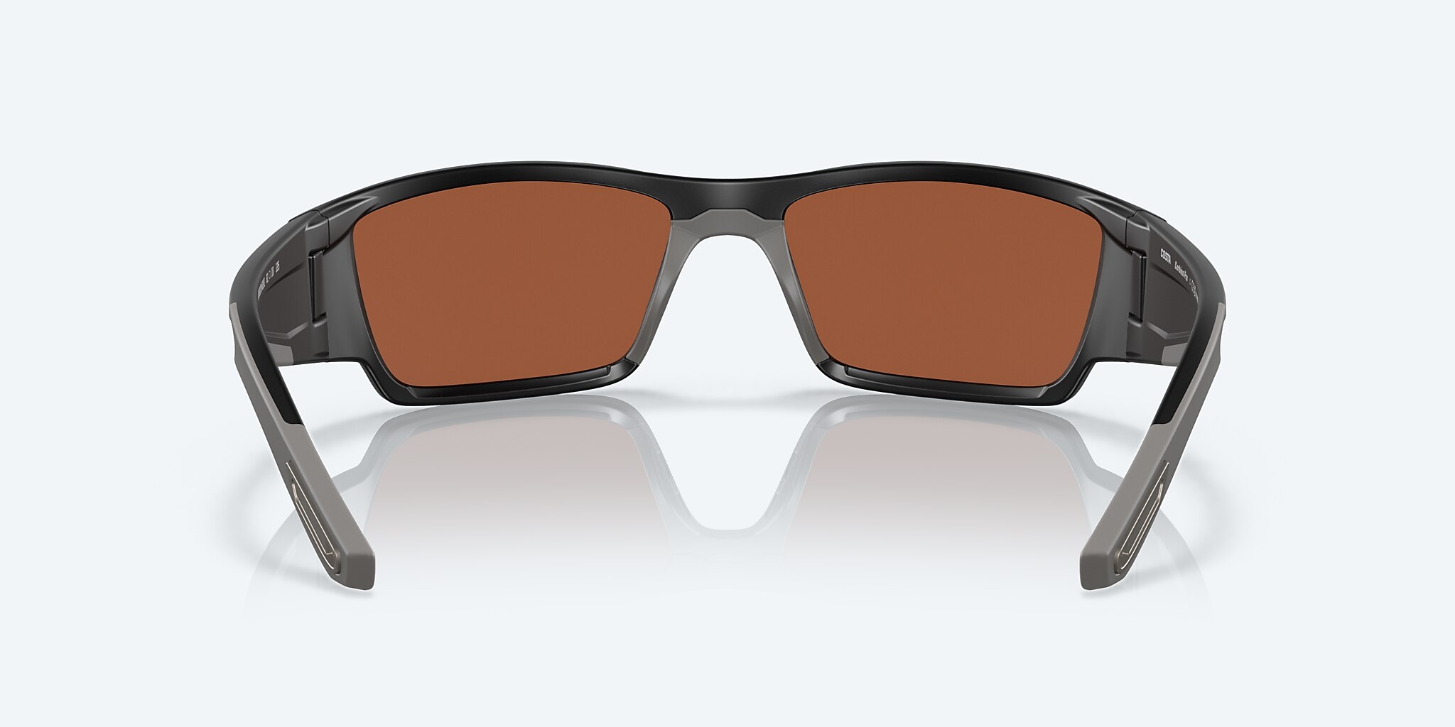 Costa Del Mar Corbina Pro Sunglasses, Matte Black / Green Mirror