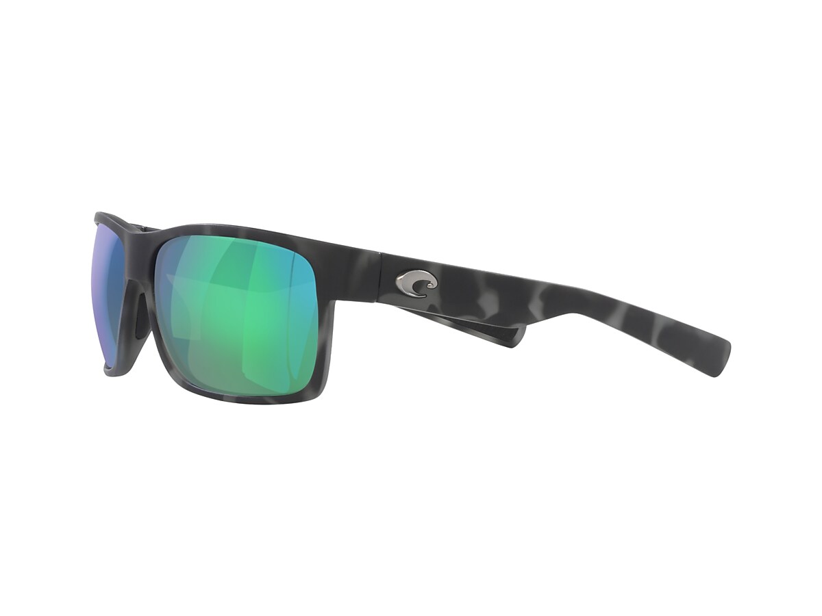 Half Moon Polarized Sunglasses in Green Mirror | Costa Del Mar® 