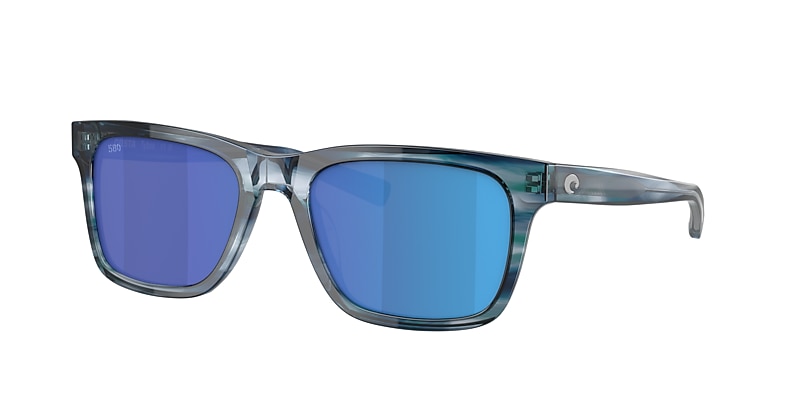 Tybee Polarized Sunglasses in Blue Mirror