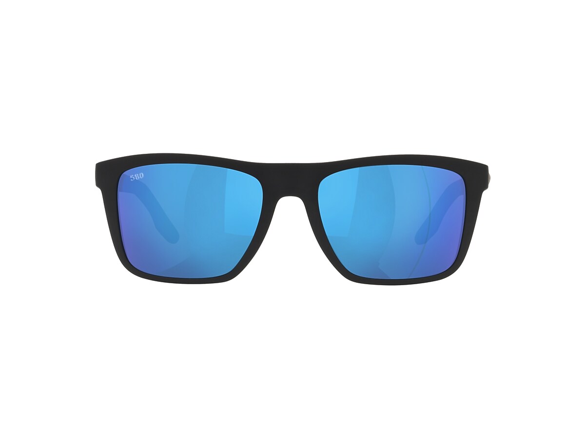 Mainsail Polarized Sunglasses in Blue | Mirror Mar® Del Costa