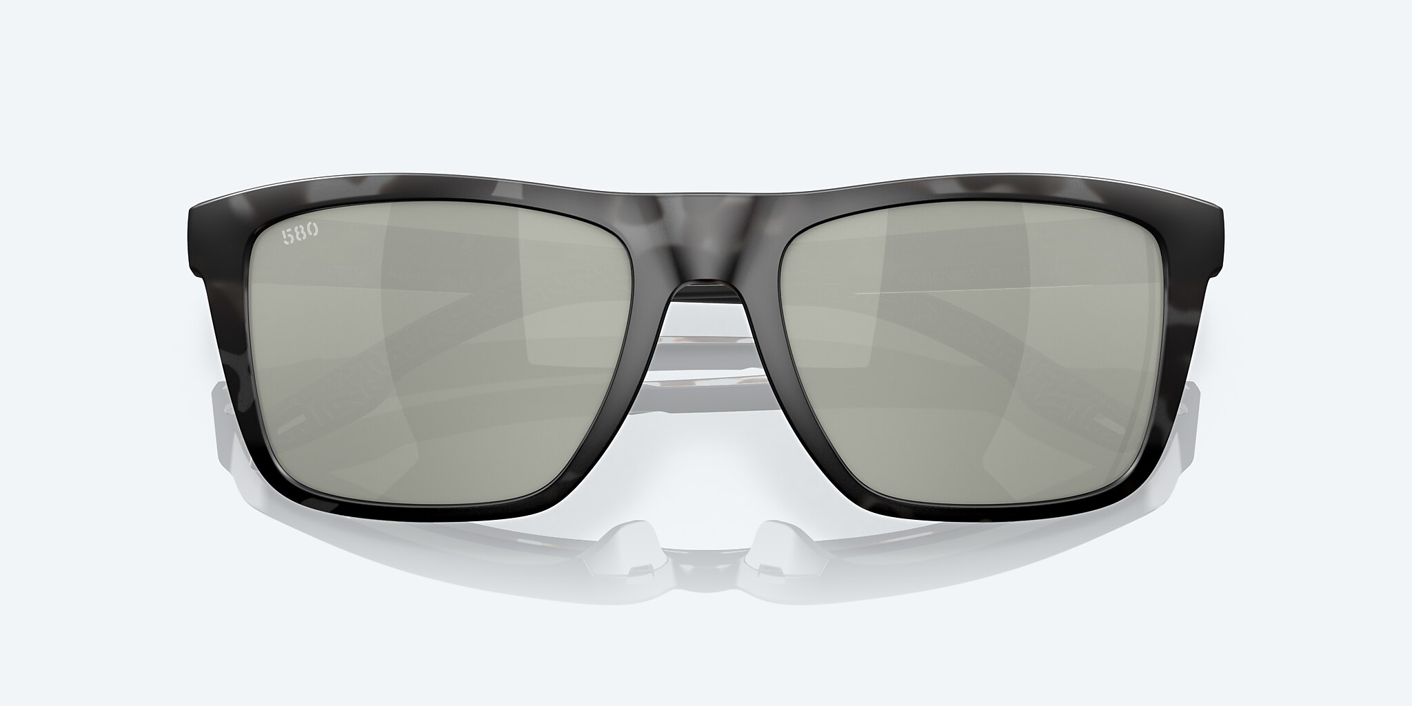 Mainsail Polarized Sunglasses in Gray Silver Mirror