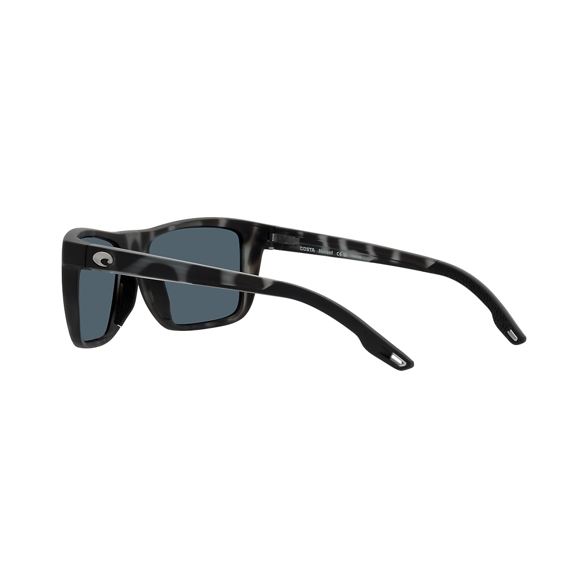 Costa 6S9107 Mainsail 55 Gray & Matte Black Polarized Sunglasses