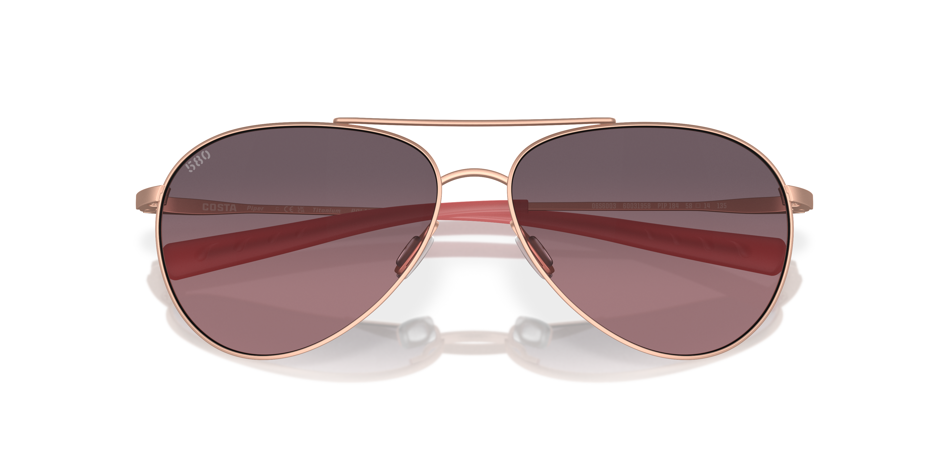 Piper Polarized Sunglasses in Rose Gradient | Costa Del Mar®