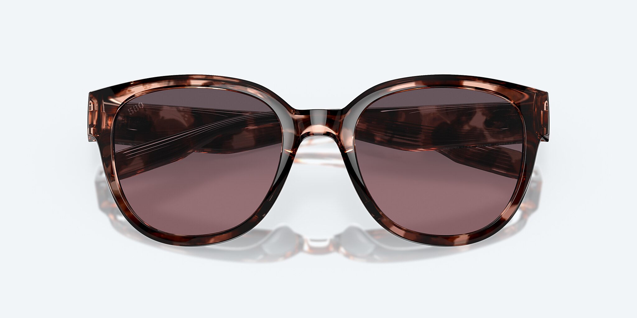 Salina Polarized Sunglasses in Rose Gradient