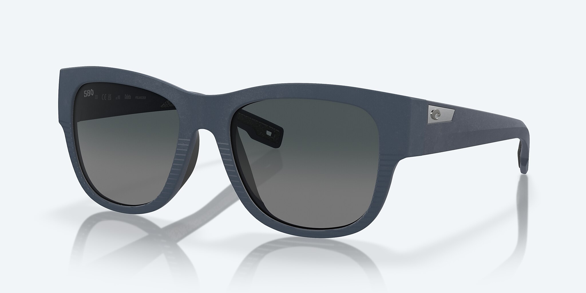 Costa Caleta Polarized Sunglasses Clear Gray Gradient 580G/CAT3