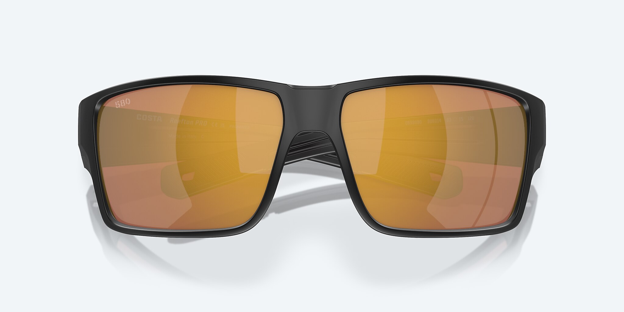 Costa Del Mar sunglasses Reefton Pro Matte Black sunrise mirror