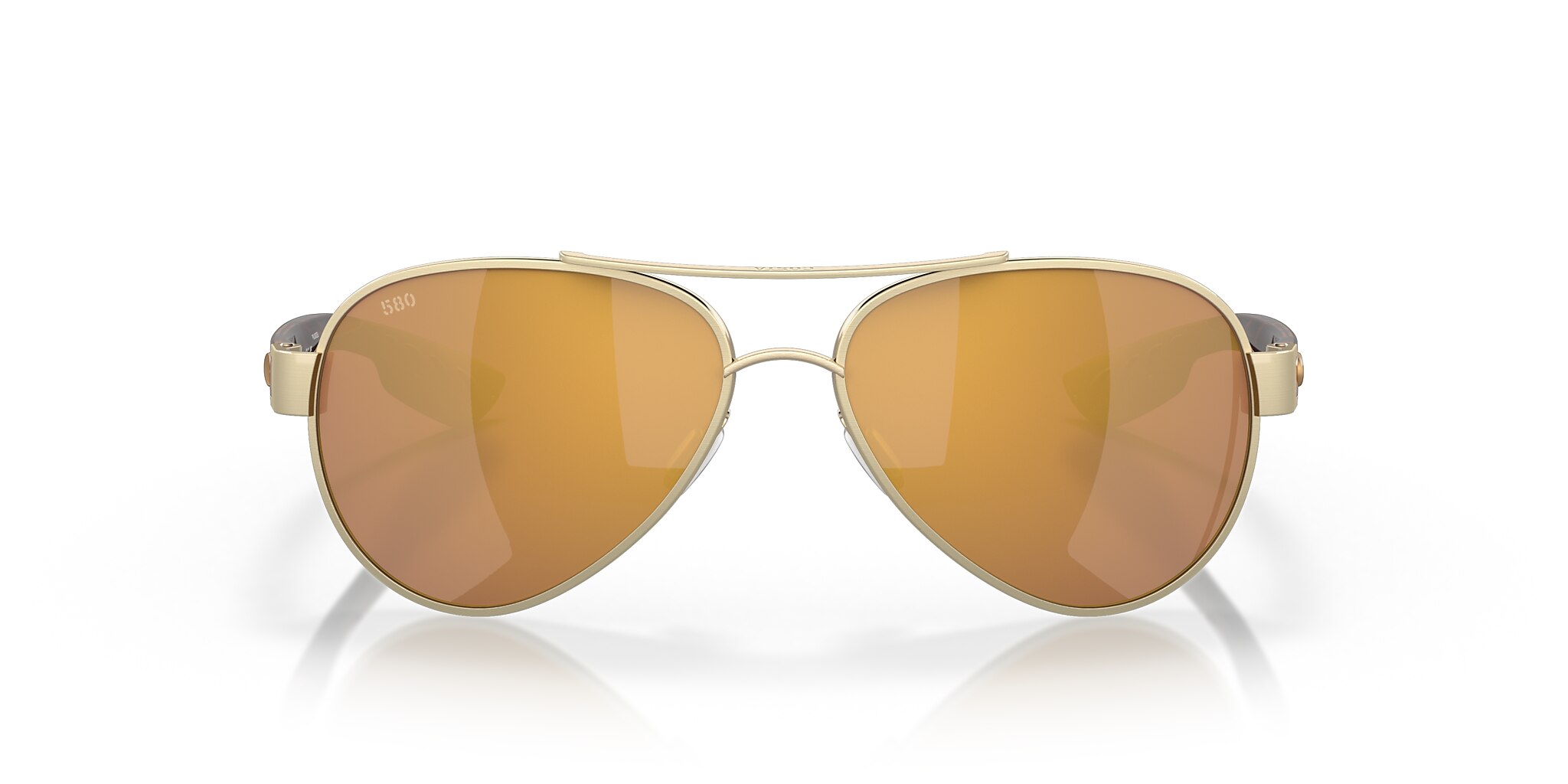 Loreto Polarized Sunglasses in Gold Mirror | Costa Del Mar®